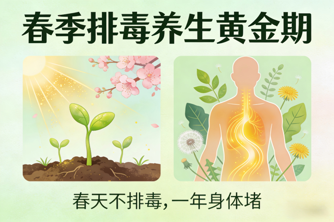 春季，疏通排毒正当时，给身体来一场“大扫除”吧