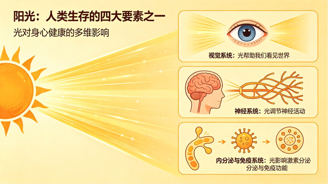 从阳光到LED光， 不可忽视的健康力量